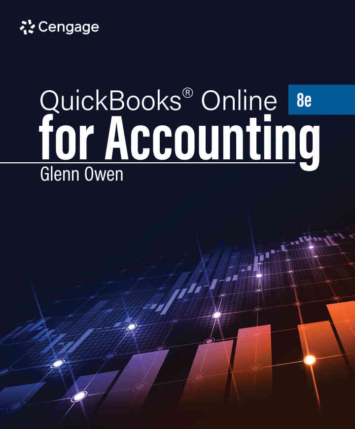 Using QuickBooks Online for Accounting 2025, 8th Edition eBook