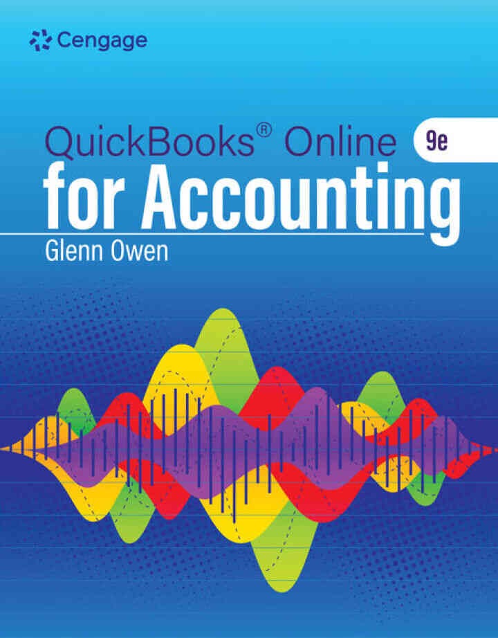 Using QuickBooks Online for Accounting 2026, 9th Edition eBook