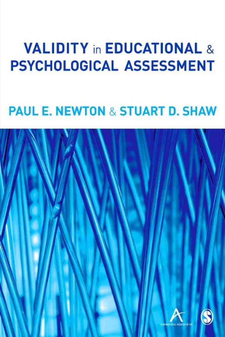 Validity in Educational and Psychological Assessment eBook