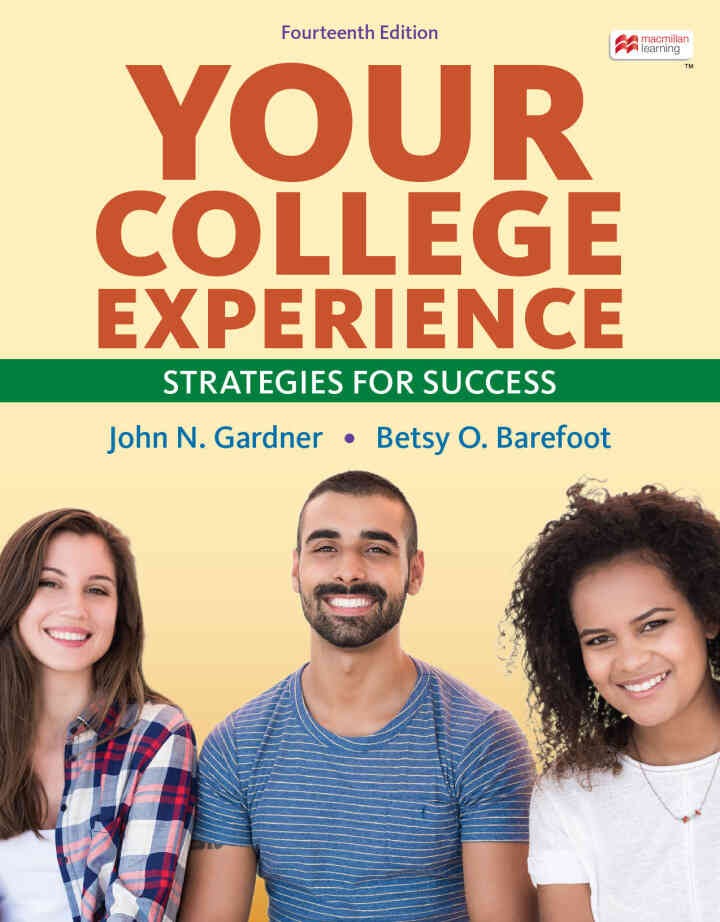 Your College Experience: Strategies for Success, 14th Edition eBook